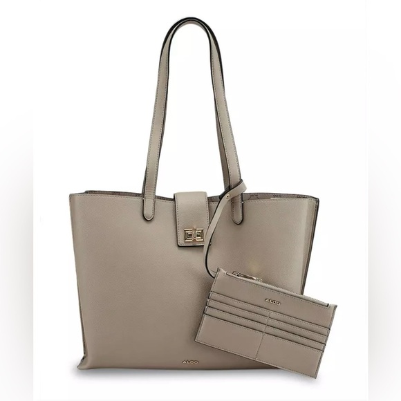 Aldo nude leather Large Totebag - Picture 1 of 12